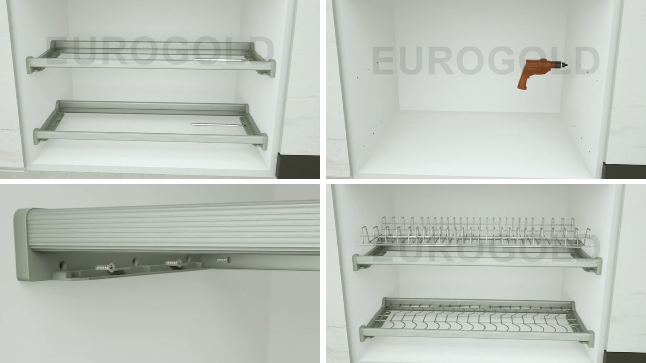 Hướng dẫn lắp đặt và sử dụng giá bát cố định Eurogold bền bỉ theo thời gian